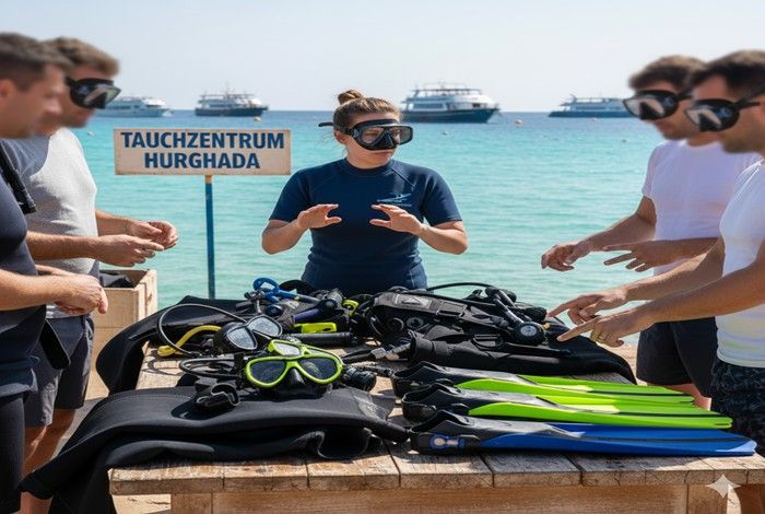 German-speaking dive center in Hurghada