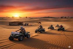 Sunset Quad biking Hurghada