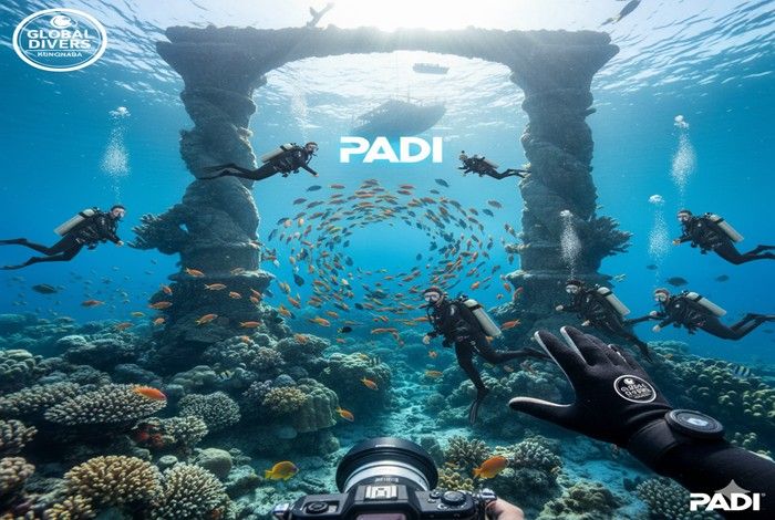 First-time scuba diving in Hurghada